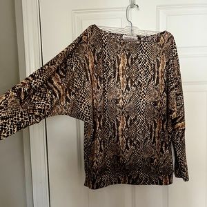 South Moon Under snakeskin long sleeve